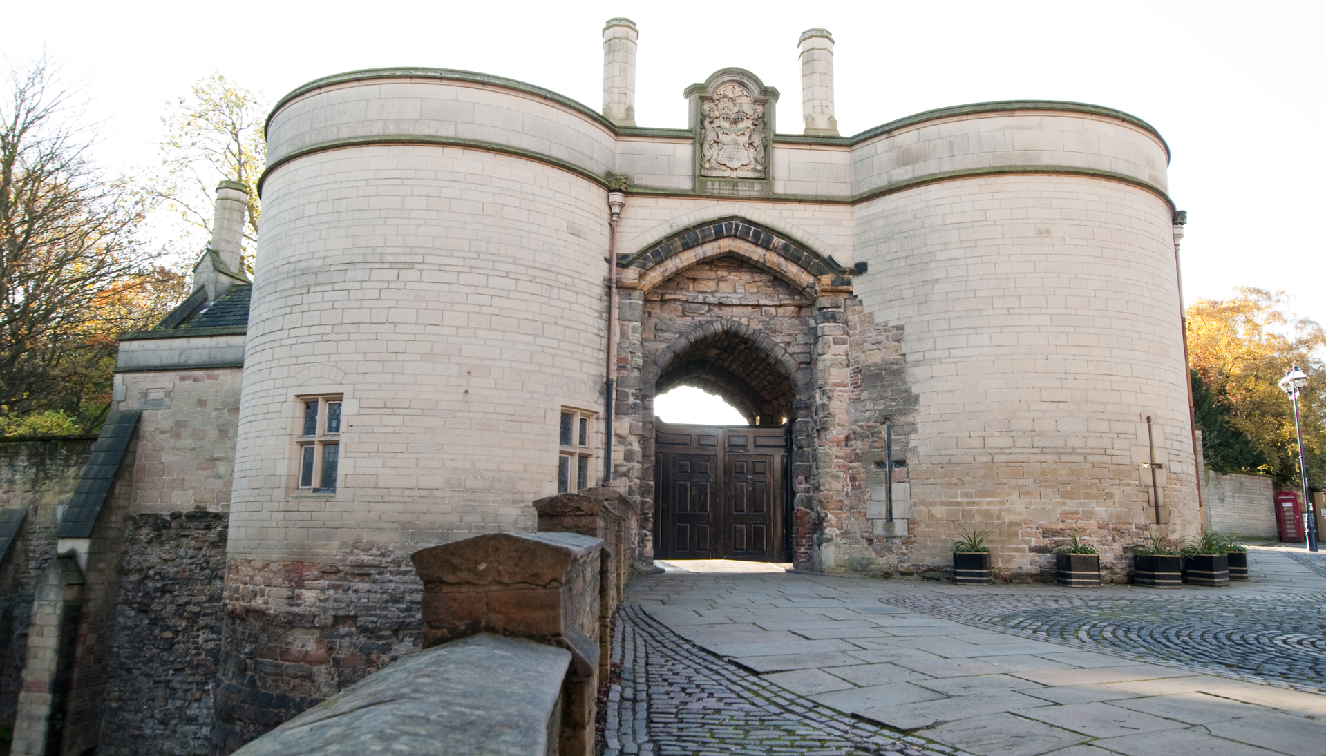 Nottingham Castle entrance