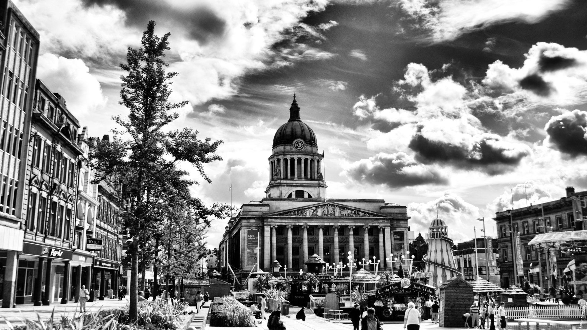 The city of Nottingham